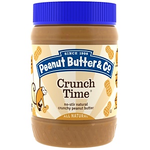 Peanut Butter & Co., Crunch Time, Хрустящее арахисовое масло, 16 oz (454 г)1 Peanut Butter & Co., Crunch Time, Хрустящее арахисовое масло, 16 oz (454 г)1