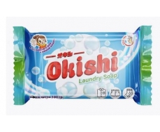 Мыло для стирки Okishi с отбеливающим эффектом Мыло для стирки Okishi с отбеливающим эффектом