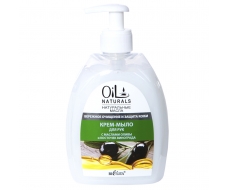 Oil Naturals. Крем-мыло для рук 'Бережное очищение и защита', 400мл Oil Naturals. Крем-мыло для рук 'Бережное очищение и защита', 400мл