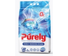 Стиральный порошок Purely с кислородным отбеливателем 3 кг Стиральный порошок Purely с кислородным отбеливателем 3 кг