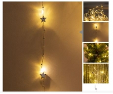 Гирлянда 'Золотые звездочки'