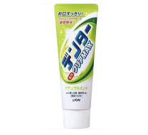 Зубная паста LION (Япония) с микрогр 'Dentor Clear MAX Natural Mint' натуральная мята, туба 140г