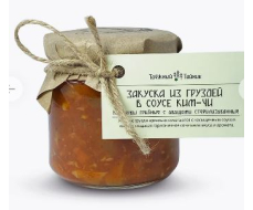 Закуска из груздей в соусе ким-чи.