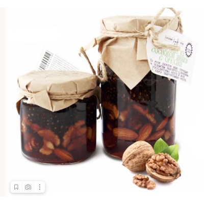 Варенье из сосновой шишки с ореховым ассорти Варенье из сосновой шишки с ореховым ассорти