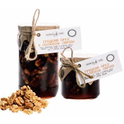 Грецкий орех в сосновом сиропе