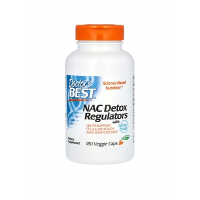 NAC detox regulators 180 капсул Doctor's Best 
