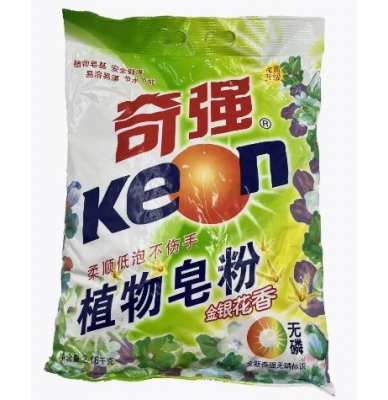 Keon Порошок д/стирки универс. бесфосфатн. д/в тип.бел. Жимолость 