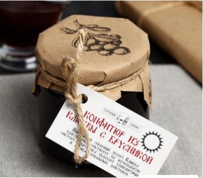 Конфитюр клюква с брусникой (новинка) Конфитюр клюква с брусникой (новинка)