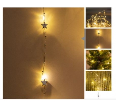 Гирлянда 'Золотые звездочки' Гирлянда 'Золотые звездочки'