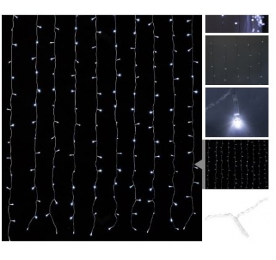 Гирлянда светод. «Занавес» CL-320W, 3*2,5м