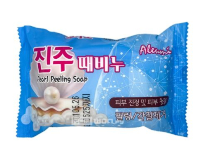  Пилинг-мыло с экстрактом жемчуга Pearl Aleumi, Корея, 150 г