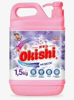 Okishi Средство для мытья посуды Мелисса 1,5л 1/10